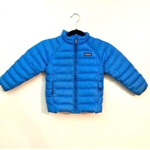Patagonia Kids Blue Puffer Jacket